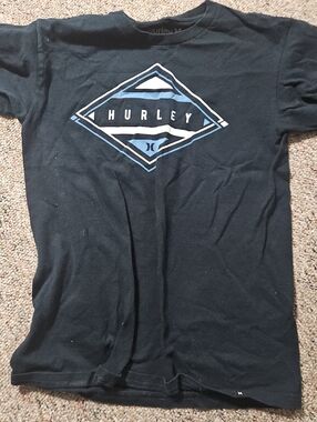 Lot of 6 size 12 xl boys cotton shirts, 5 are GAP, one Is HURLEY